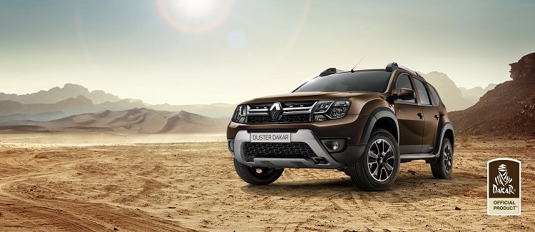 Новая специальная версия кросcовера Renault Duster Dakar