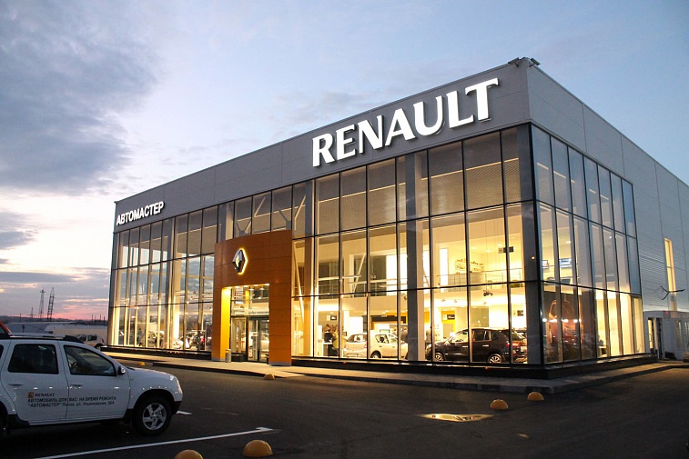 Дилерский центр Renault, ул. Ульяновская 56а, г.Пенза 